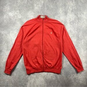 Polo by Ralph Lauren Red Men's Sweater